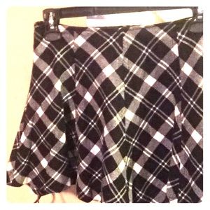 Polo black and white skirt